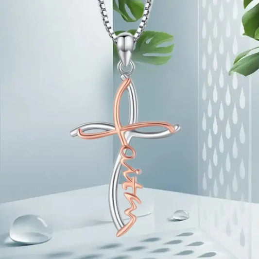 Faith – Silver Necklace