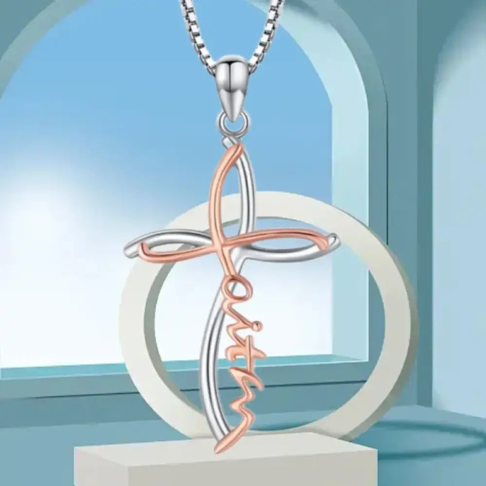 Faith – Silver Necklace