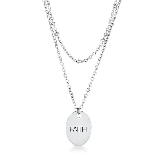 FAITH - Silver - Necklaces