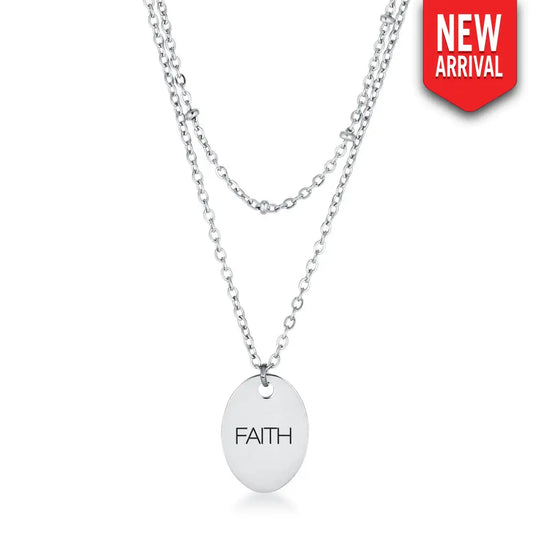 FAITH - Silver - Necklaces