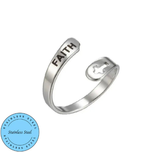 Faith – Silver Rings