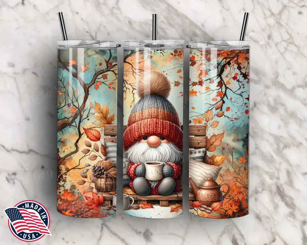 Fall for Gnome Multi Tumbler