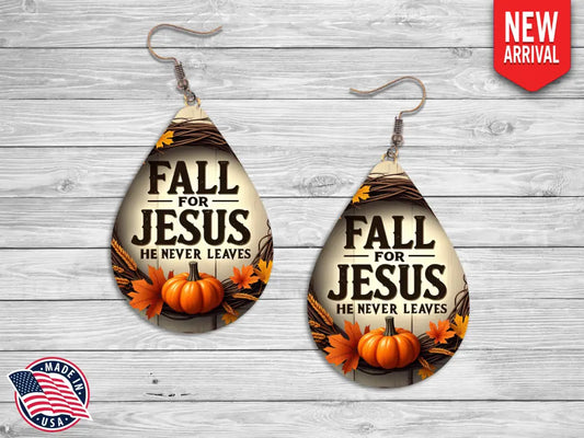 Fall for Jesus – Multi Earrings