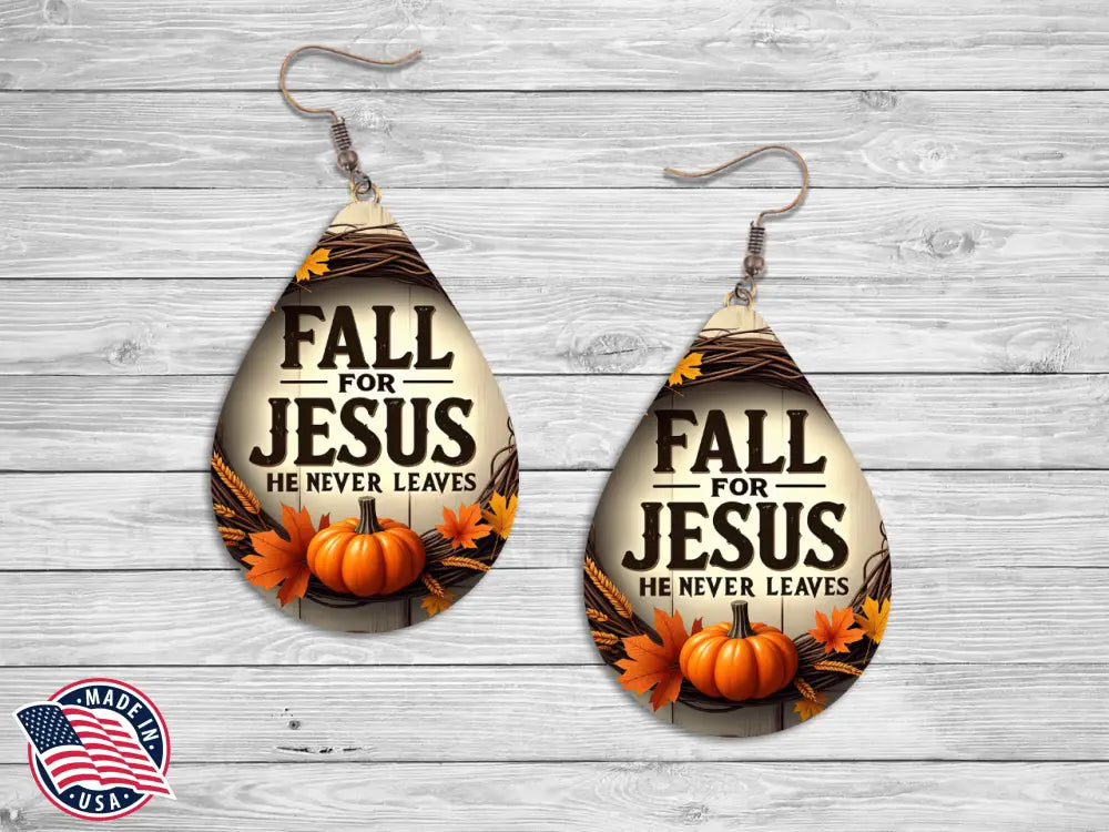 Fall for Jesus – Multi Earrings