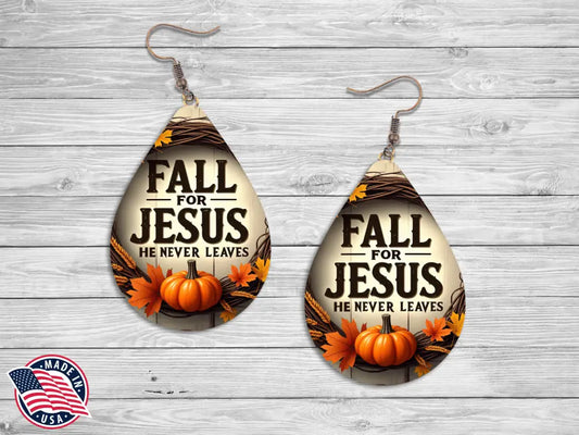 Fall for Jesus – Multi Earrings