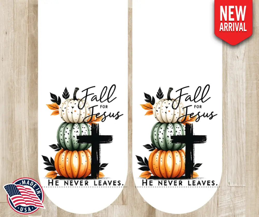 Fall for Jesus - Multi Socks