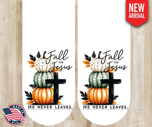 Fall for Jesus - Multi Socks