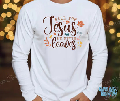 Fall For Jesus – White Shirt