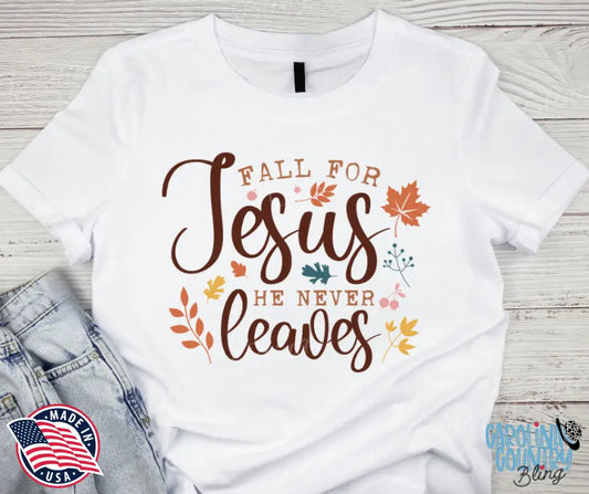 Fall For Jesus – White Shirt