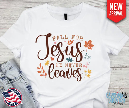 Fall For Jesus – White Shirt