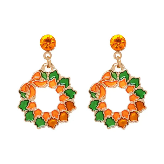 Fall Garland – Multi Earrings