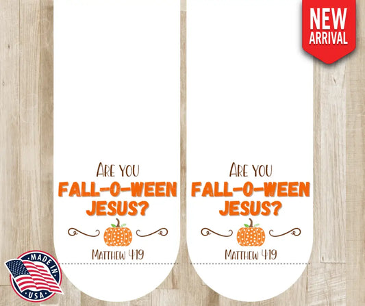 Fall O Ween Jesus – Multi Socks