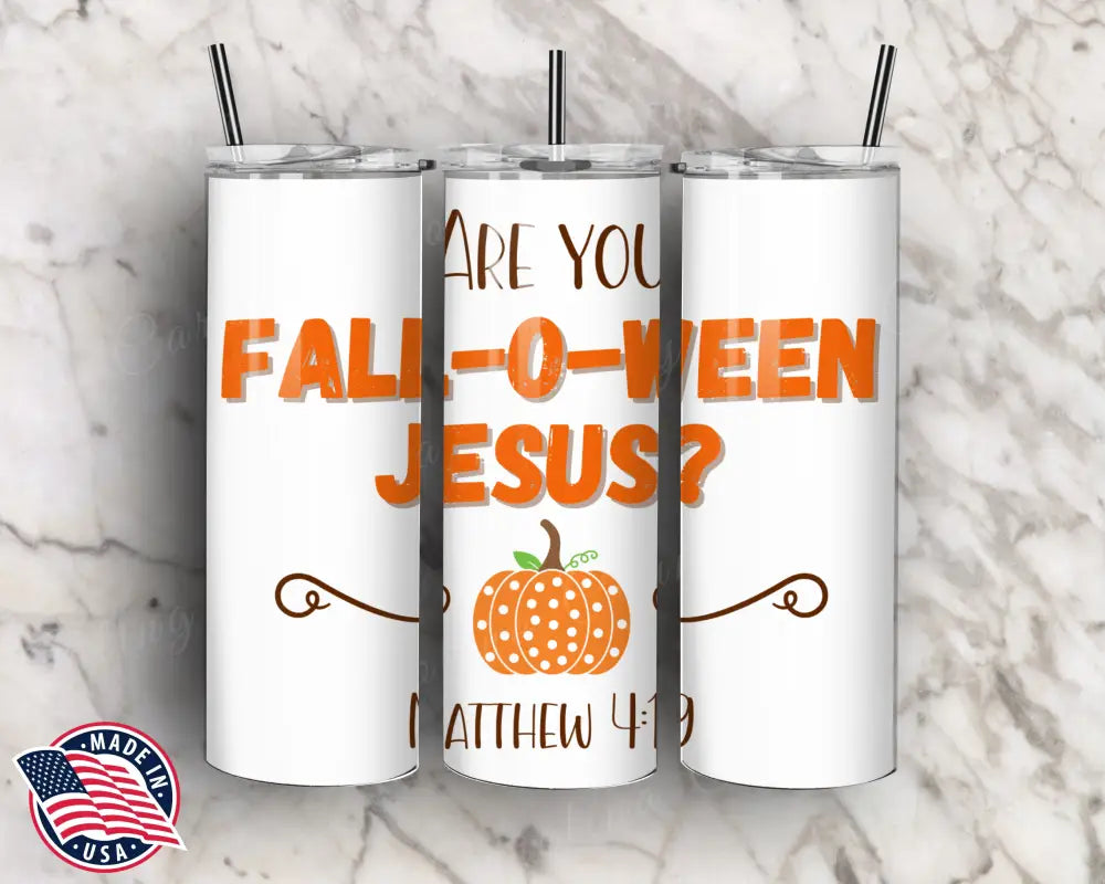 Fall O Ween Jesus – Multi Tumbler