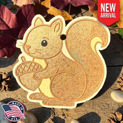 Fall Squirrel Freshie