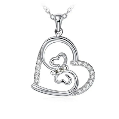 Fancy Butterfly - Silver Necklace