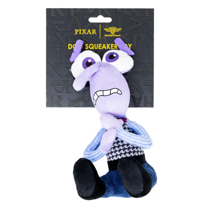 Dog Toy Squeaker Plush - Pixar Inside Out Fear Full Body Pose Dog Toy Squeaky Plush