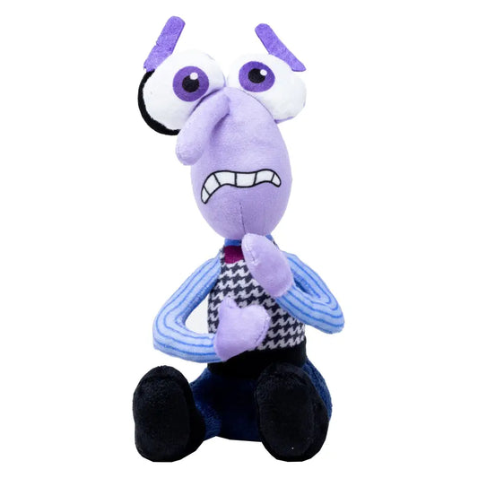 Dog Toy Squeaker Plush - Pixar Inside Out Fear Full Body Pose Dog Toy Squeaky Plush