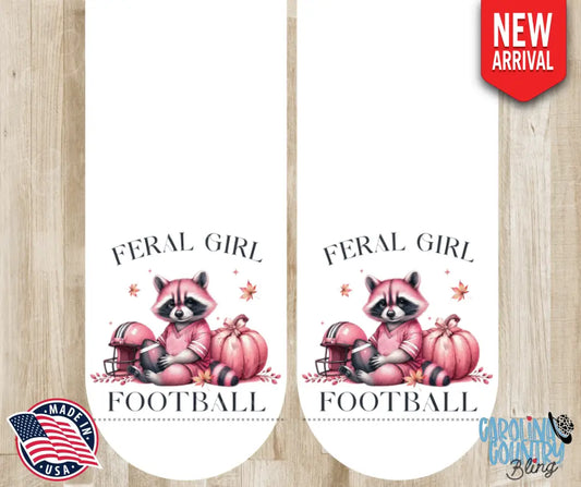 Feral Girl Football – Multi Socks