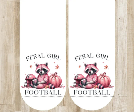 Feral Girl Football – Multi Socks