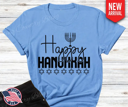 Festival of Lights - Multi Small / Short / Blue Shirt