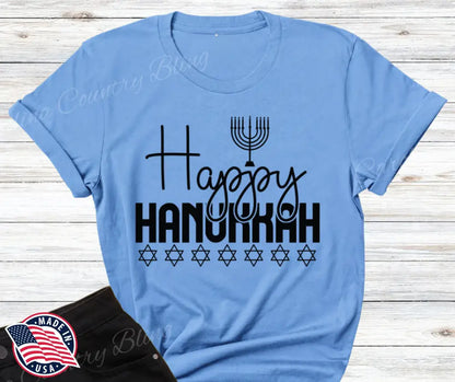 Festival of Lights - Multi Small / Short / Blue Shirt