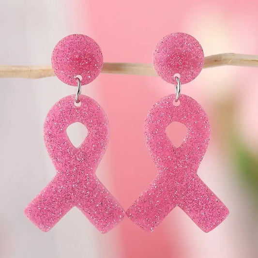 Find A Cure – Pink Earrings