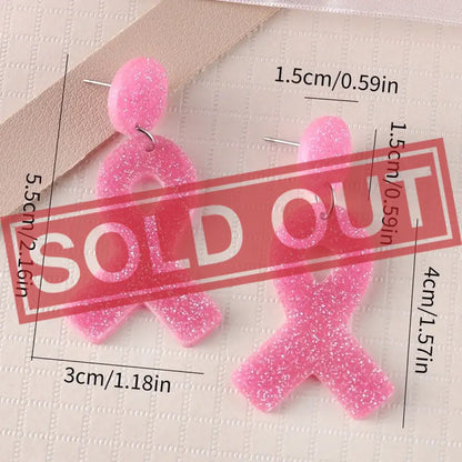 Find A Cure – Pink Earrings