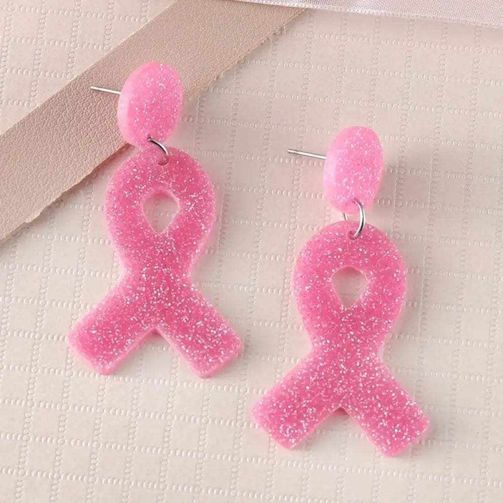 Find A Cure – Pink Earrings