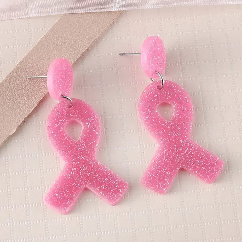 Find A Cure – Pink Earrings