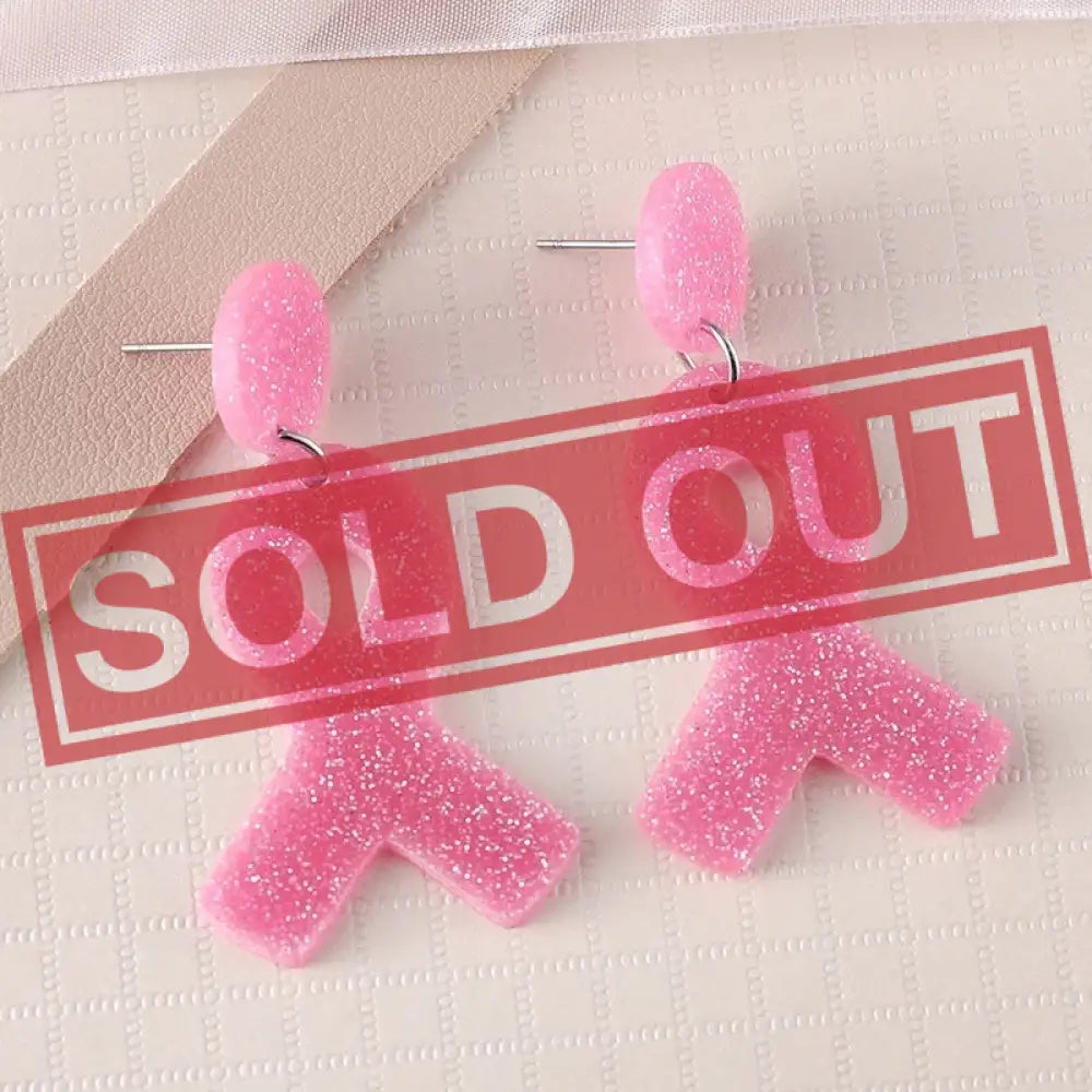 Find A Cure – Pink Earrings