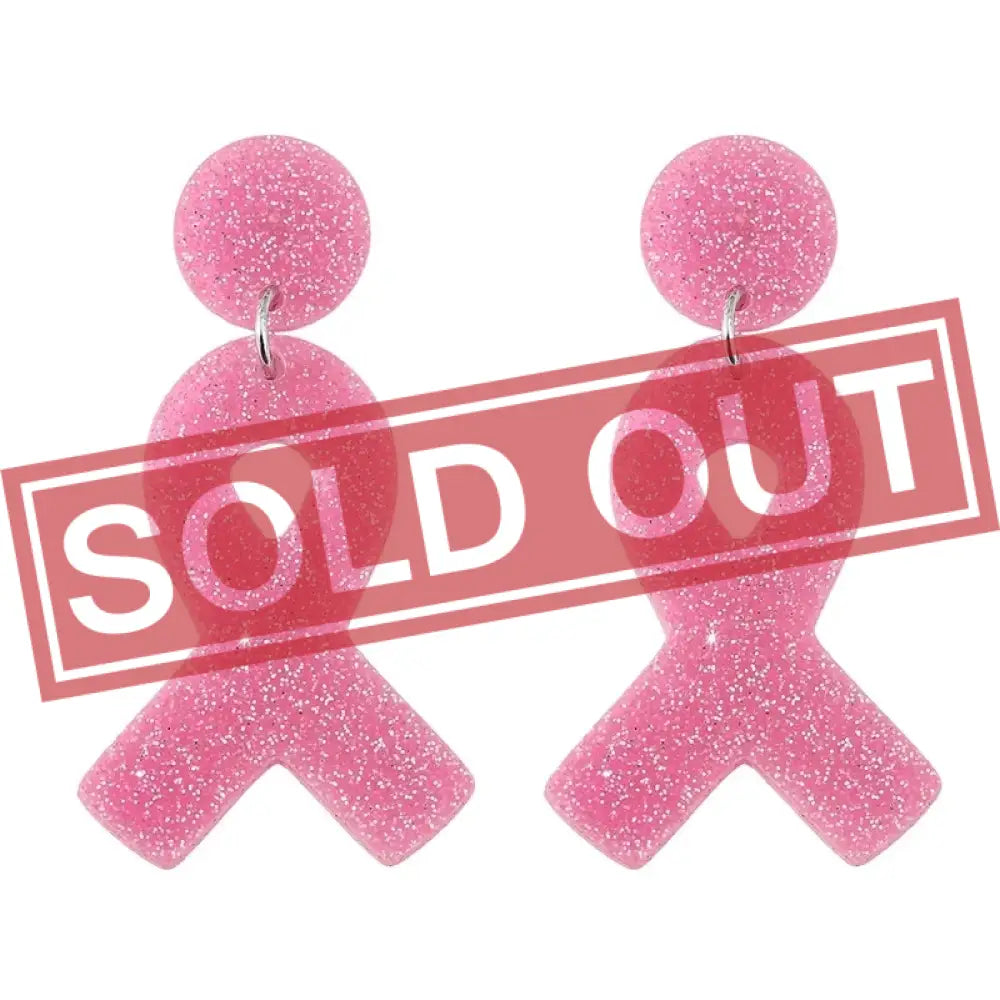 Find A Cure – Pink Earrings