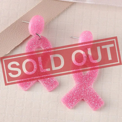 Find A Cure – Pink Earrings