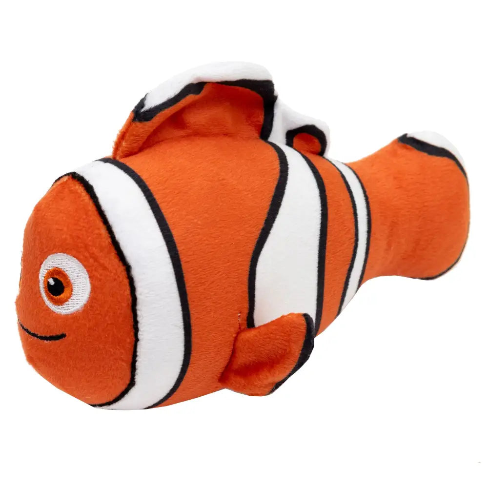 Dog Toy Squeaker Plush - Pixar Finding Nemo Nemo Clown Fish Full Body Pose Dog Toy Squeaky Plush