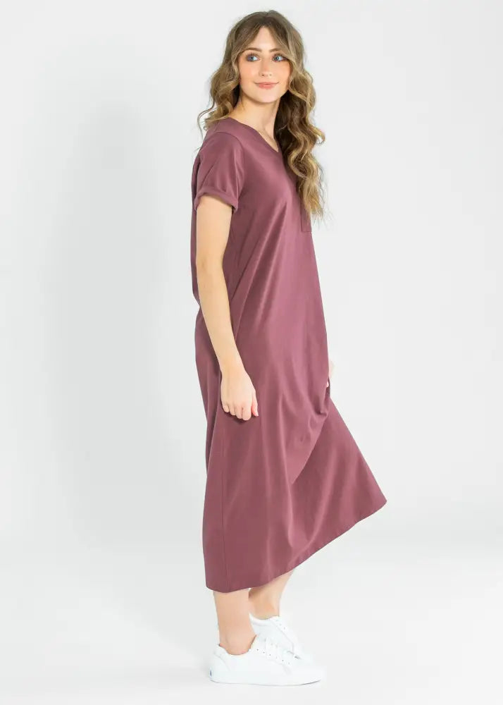 Finley V-neck T-shirt Dress IC Dresses