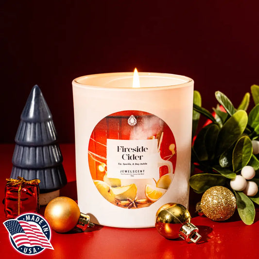 Fireside Cider 10oz Mystery Box Jewelry Candle - Carolina Country Bling