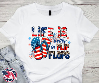 Flip Flops – Multi Shirt