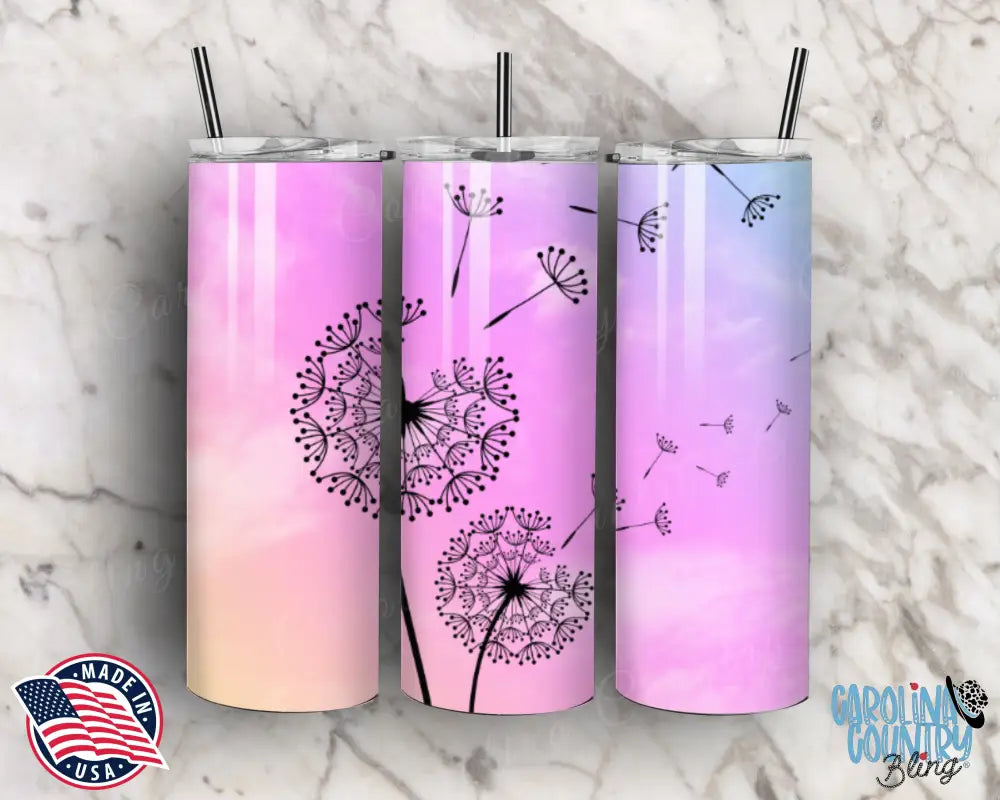 Float In The Wind – Pink Tumbler