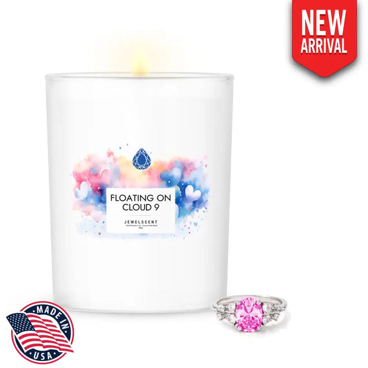 Floating On Cloud 9 18oz Mystery Jewelry Candle - Home Candle