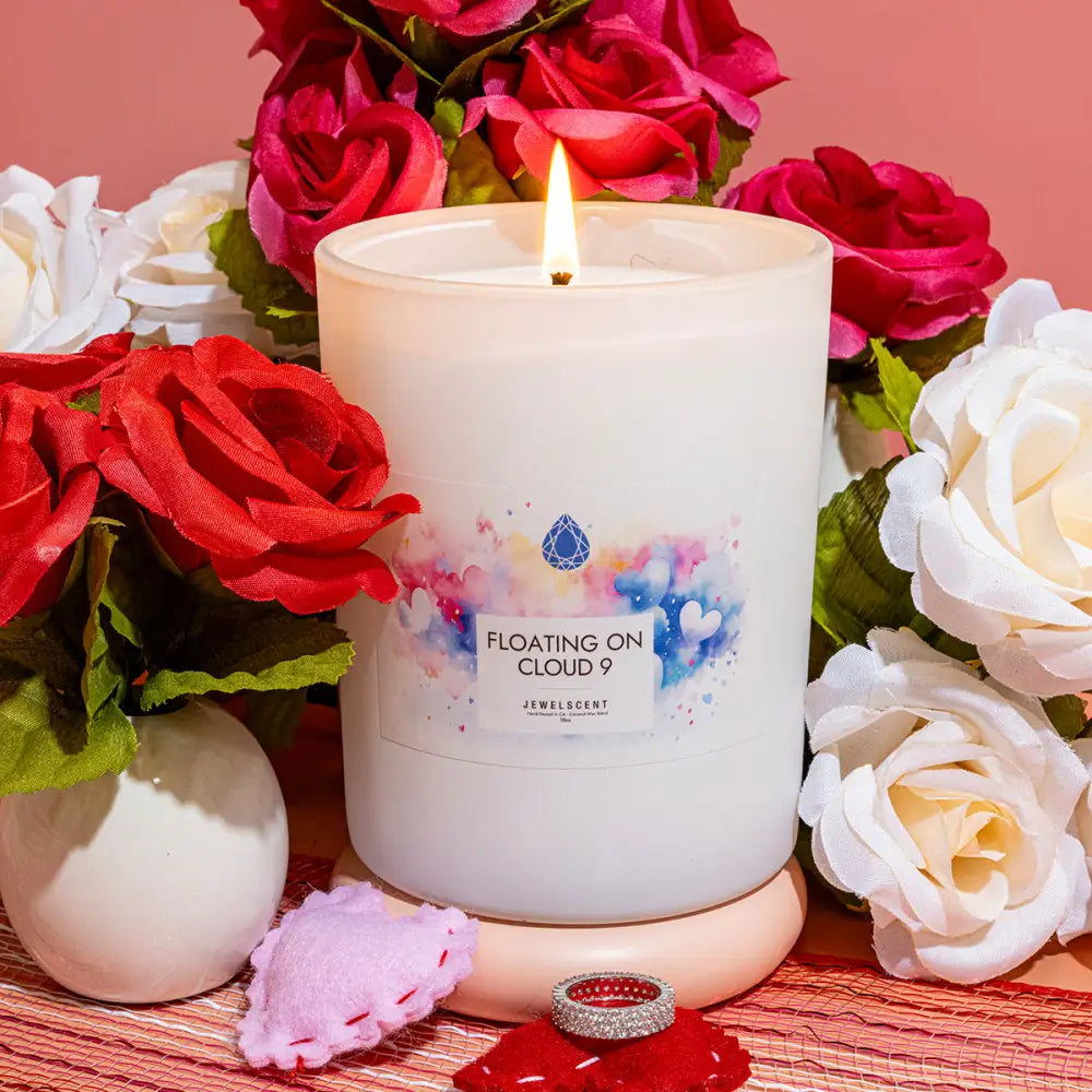 Floating On Cloud 9 18oz Mystery Jewelry Candle - Home Candle
