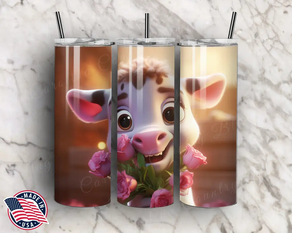 Flower for Moo - Multi Tumbler