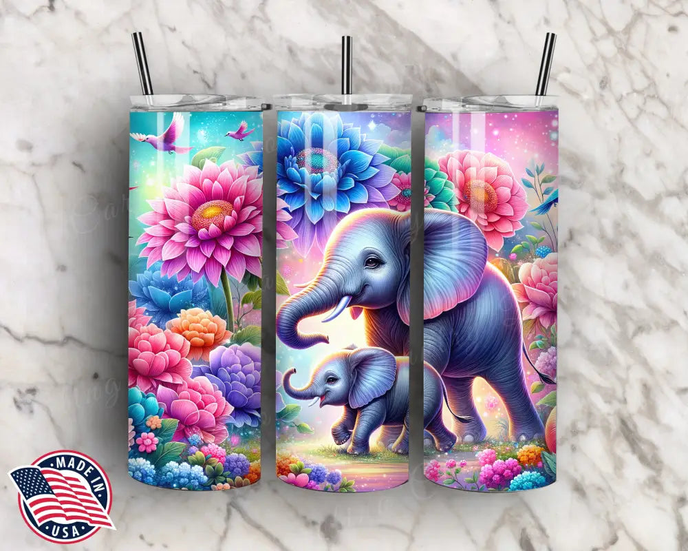 Flowers Bloom – Multi Tumbler