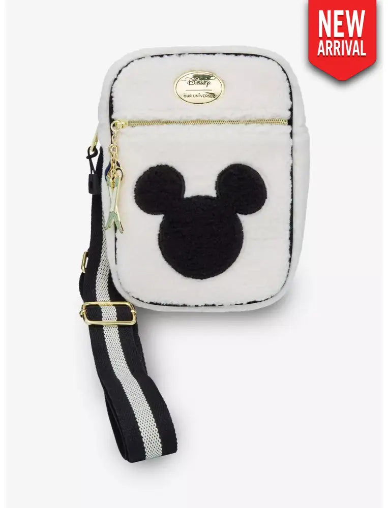 Fluffy Mickey - White Purse/Bag