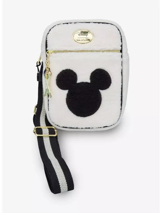 Fluffy Mickey - White Purse/Bag