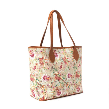 Follow Paradise Tote Bag In Brown - Tote Bags