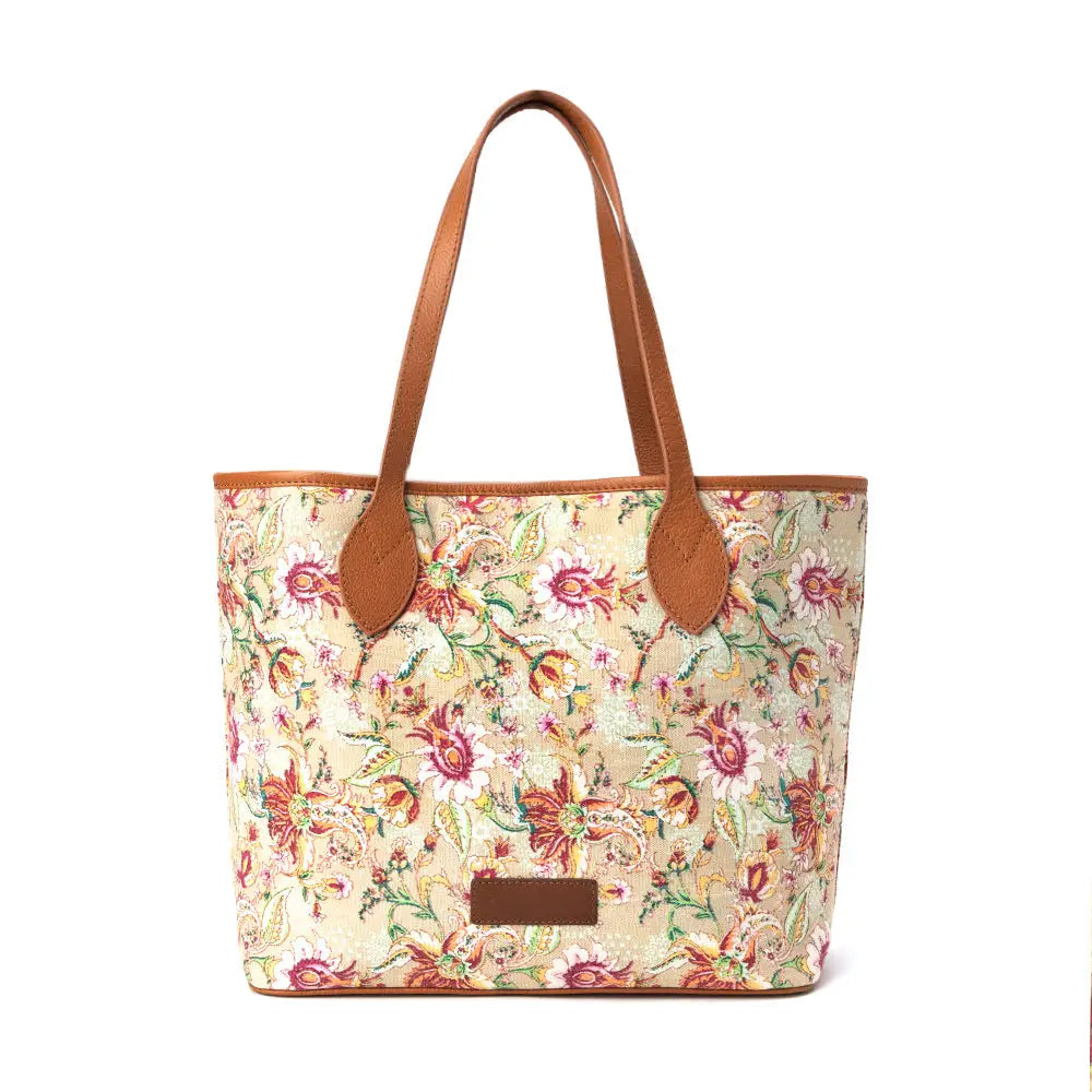 Follow Paradise Tote Bag In Brown - Tote Bags