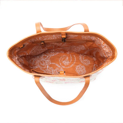 Follow Paradise Tote Bag In Brown - Tote Bags