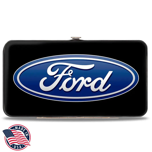 Hinged Wallet - Ford Oval Logo CENTERED Hinged Wallets