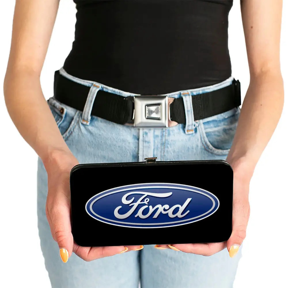 Hinged Wallet - Ford Oval Logo CENTERED Hinged Wallets