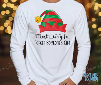 Forget Someones Gift Small / Long Shirt