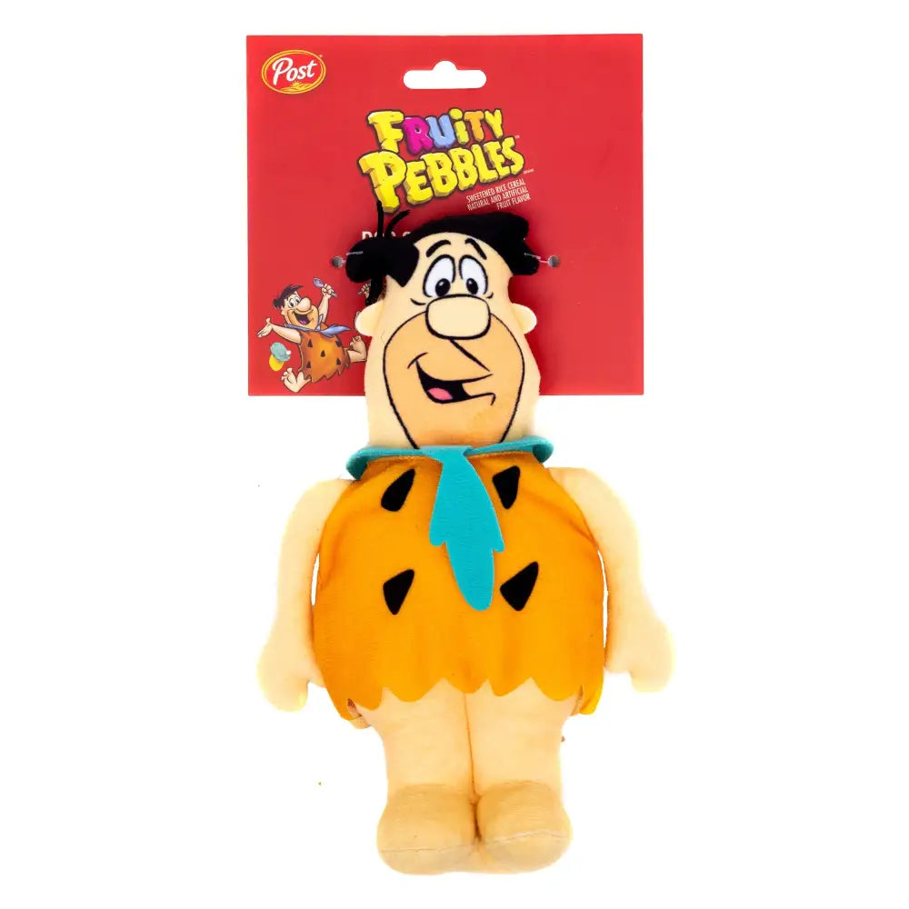 Fred Flintstone - Multi Dog Toy Squeaky Plush